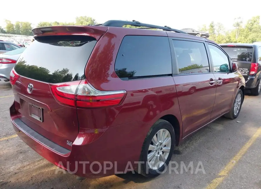 TOYOTA SIENNA 2015 vin 5TDDK3DC5FS123932 from auto auction Iaai