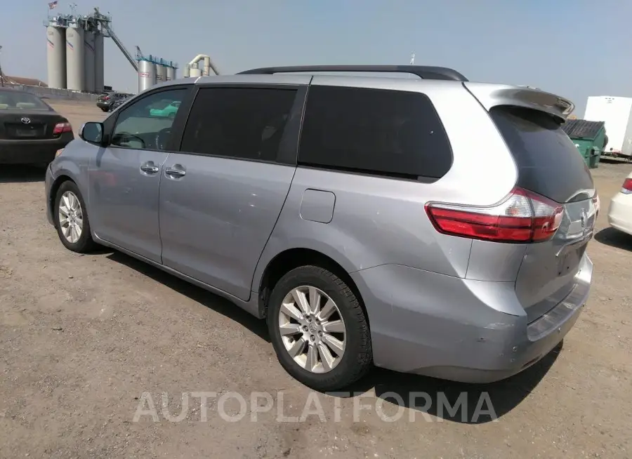 TOYOTA SIENNA 2015 vin 5TDDK3DC6FS128315 from auto auction Iaai