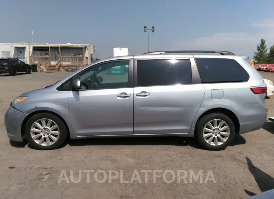 TOYOTA SIENNA 2015 vin 5TDDK3DC6FS128315 from auto auction Iaai