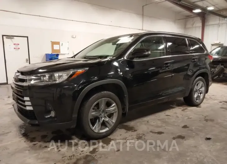 TOYOTA HIGHLANDER 2018 vin 5TDDZRFH2JS495728 from auto auction Iaai