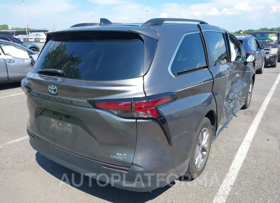 TOYOTA SIENNA 2021 vin 5TDJSKFC6MS020624 from auto auction Iaai