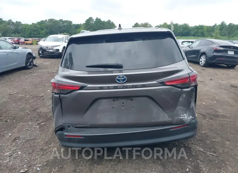 TOYOTA SIENNA 2021 vin 5TDKRKEC1MS011007 from auto auction Iaai