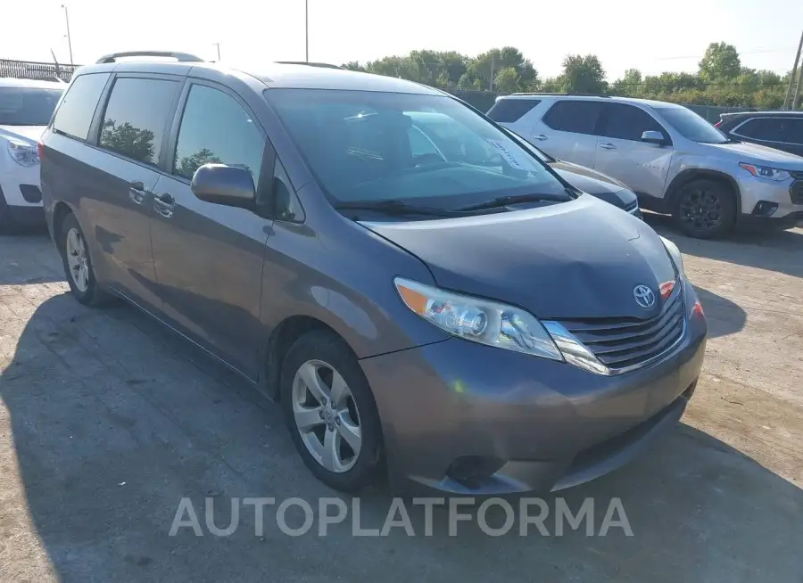 TOYOTA SIENNA 2017 vin 5TDKZ3DC0HS815375 from auto auction Iaai