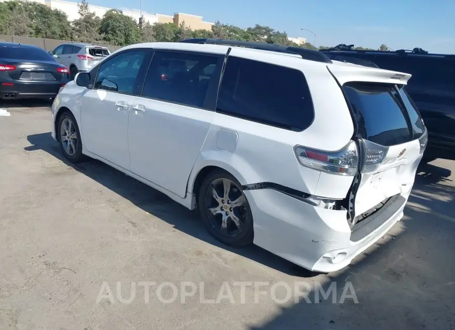 TOYOTA SIENNA 2015 vin 5TDXK3DC1FS543135 from auto auction Iaai