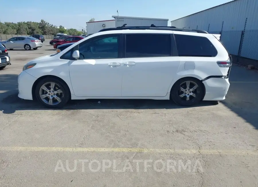 TOYOTA SIENNA 2015 vin 5TDXK3DC1FS543135 from auto auction Iaai