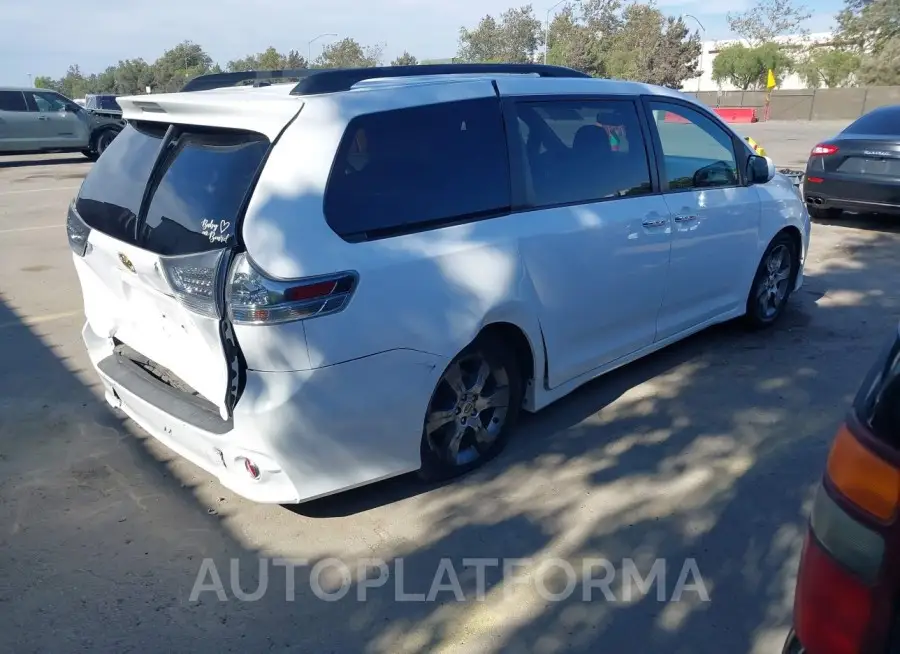 TOYOTA SIENNA 2015 vin 5TDXK3DC1FS543135 from auto auction Iaai