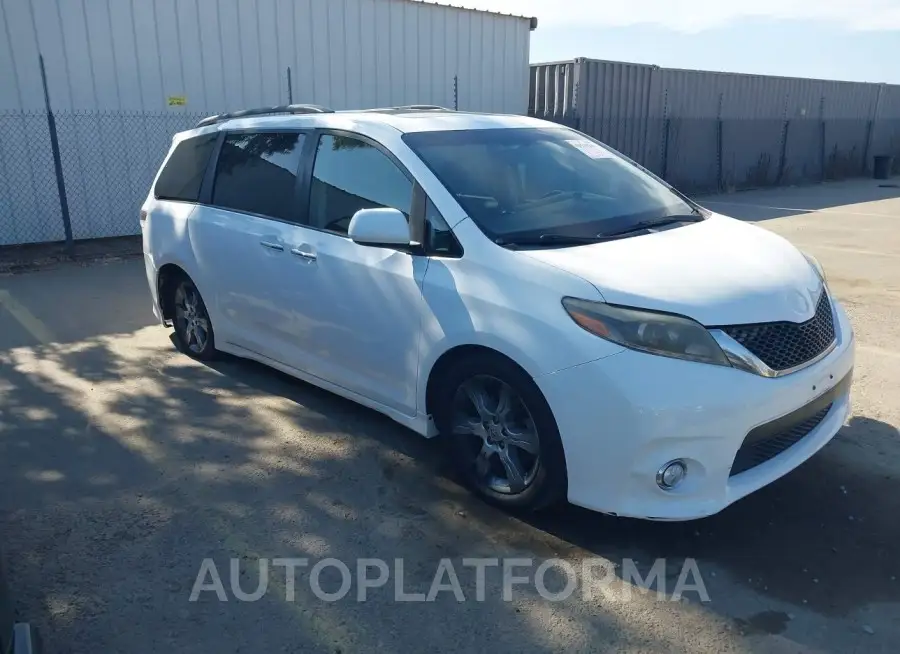 TOYOTA SIENNA 2015 vin 5TDXK3DC1FS543135 from auto auction Iaai