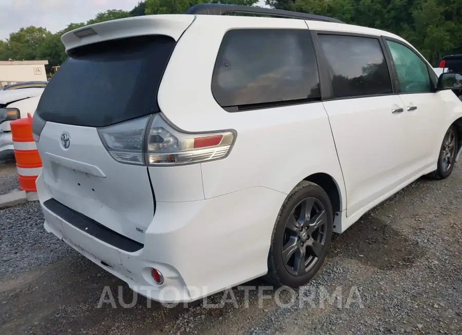 TOYOTA SIENNA 2017 vin 5TDXZ3DC8HS772104 from auto auction Iaai