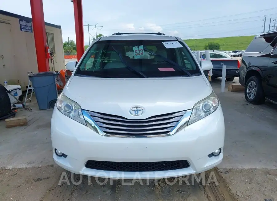 TOYOTA SIENNA 2017 vin 5TDYZ3DC1HS800457 from auto auction Iaai