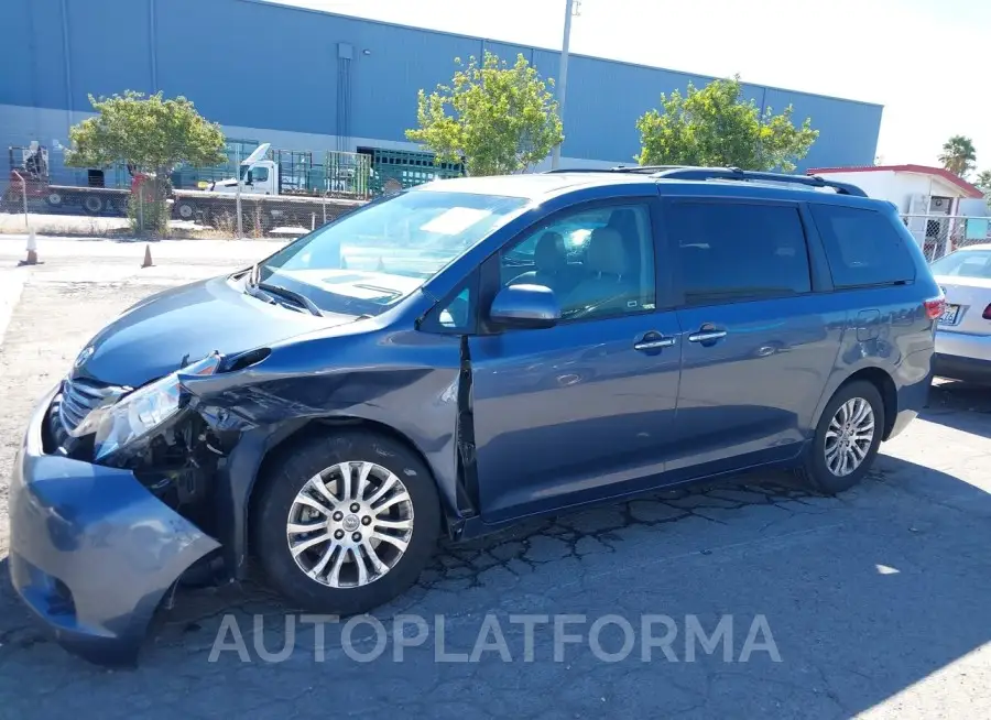 TOYOTA SIENNA 2017 vin 5TDYZ3DC5HS805869 from auto auction Iaai