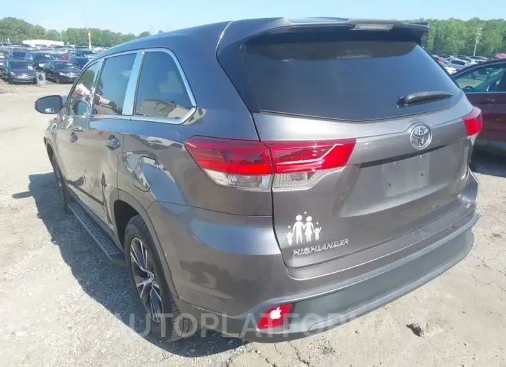 TOYOTA HIGHLANDER 2019 vin 5TDZARFH7KS052442 from auto auction Iaai