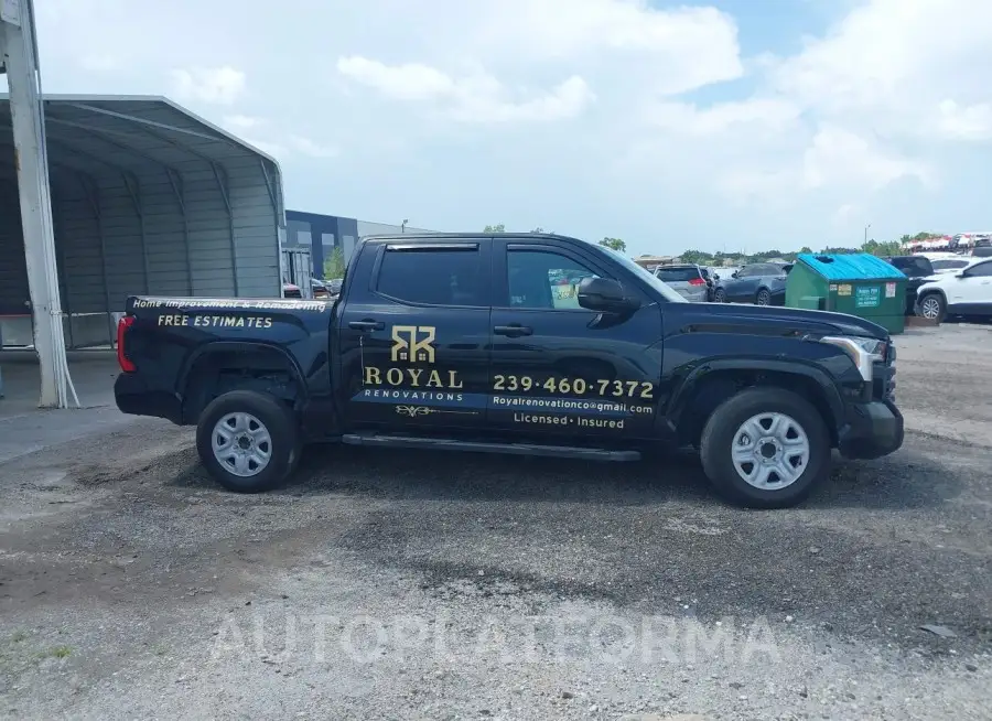 TOYOTA TUNDRA 2022 vin 5TFKB5AB5NX017794 from auto auction Iaai