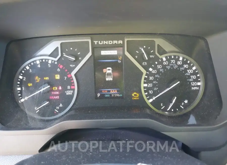 TOYOTA TUNDRA 2022 vin 5TFKB5AB5NX017794 from auto auction Iaai