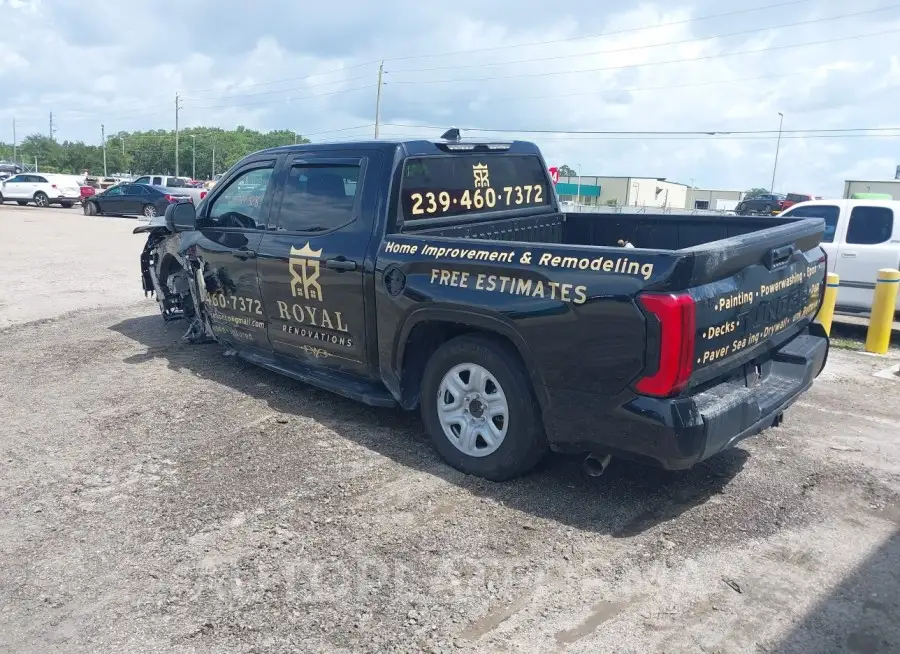 TOYOTA TUNDRA 2022 vin 5TFKB5AB5NX017794 from auto auction Iaai