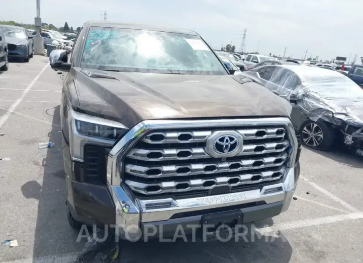 TOYOTA TUNDRA HYBRID 2023 vin 5TFMC5AB7PX001766 from auto auction Iaai