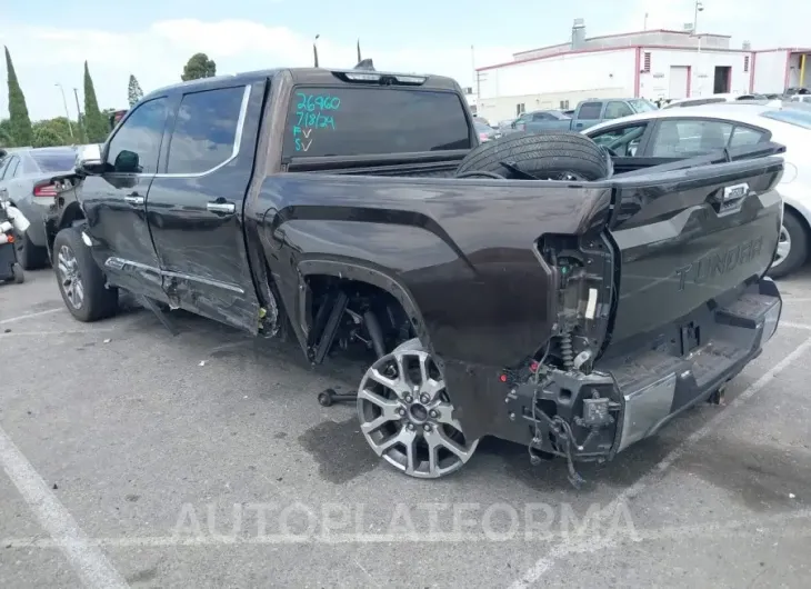 TOYOTA TUNDRA HYBRID 2023 vin 5TFMC5AB7PX001766 from auto auction Iaai