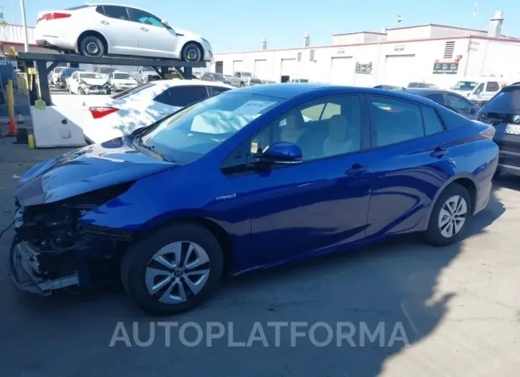 TOYOTA PRIUS 2017 vin JTDKBRFU8H3054447 from auto auction Iaai