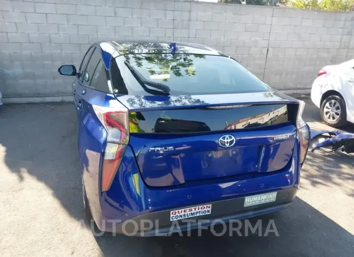 TOYOTA PRIUS 2017 vin JTDKBRFU8H3054447 from auto auction Iaai