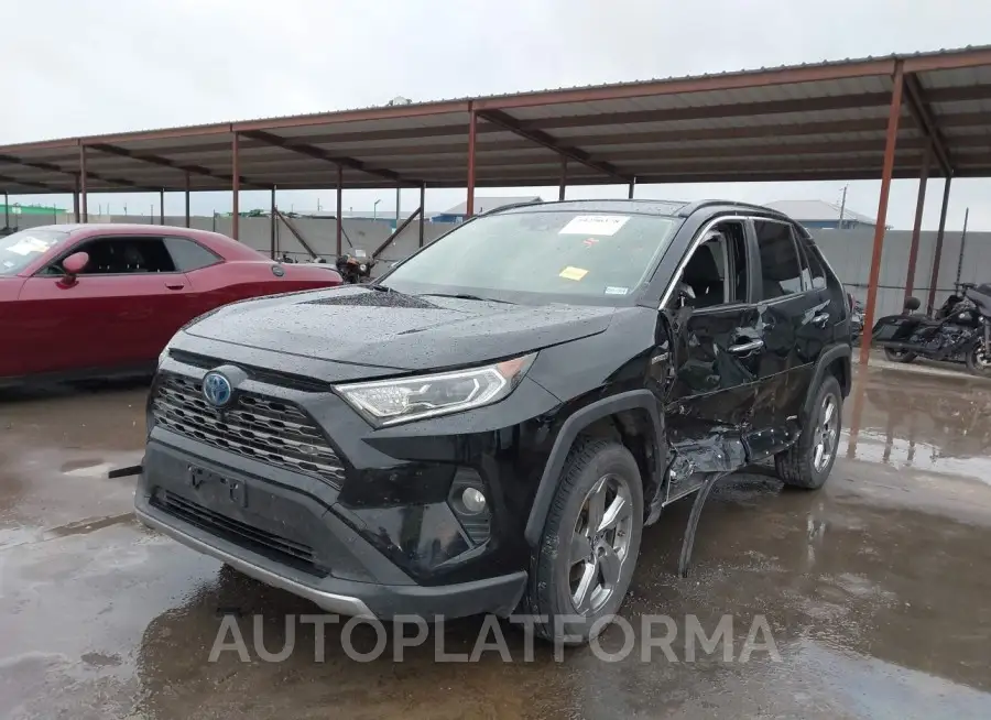 TOYOTA RAV4 HYBRID 2019 vin JTMDWRFV0KD518211 from auto auction Iaai