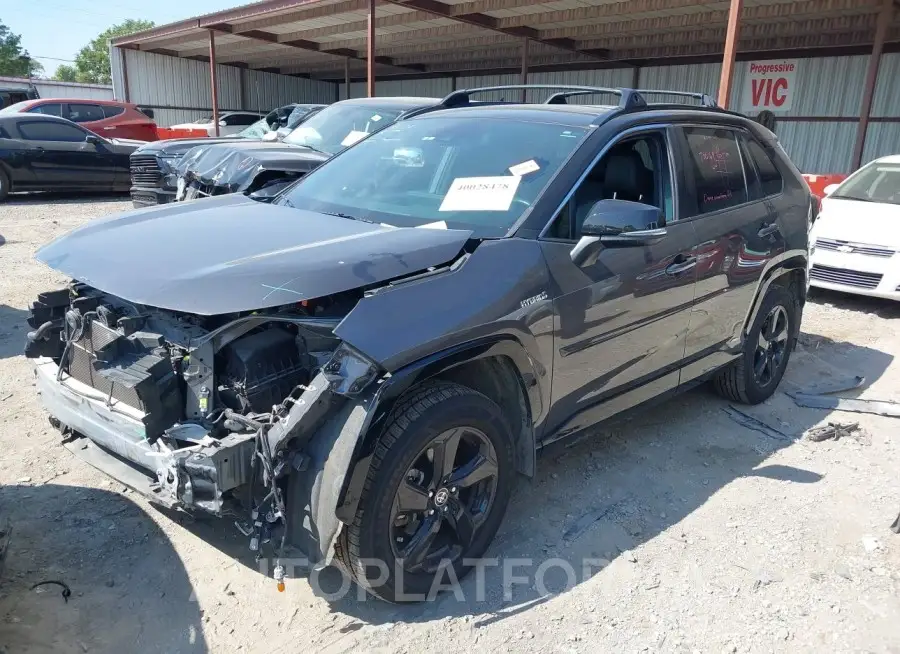 TOYOTA RAV4 HYBRID 2020 vin JTMEWRFV2LJ034418 from auto auction Iaai