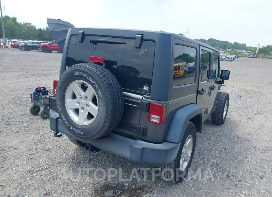 JEEP WRANGLER UNLIMITED 2016 vin 1C4BJWDG6GL338009 from auto auction Iaai