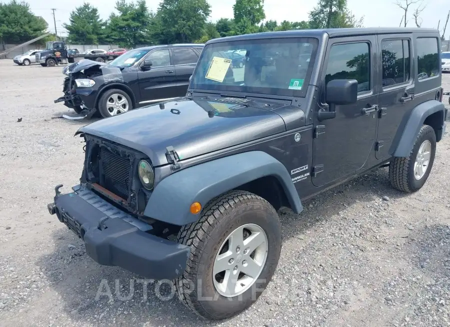 JEEP WRANGLER UNLIMITED 2016 vin 1C4BJWDG6GL338009 from auto auction Iaai