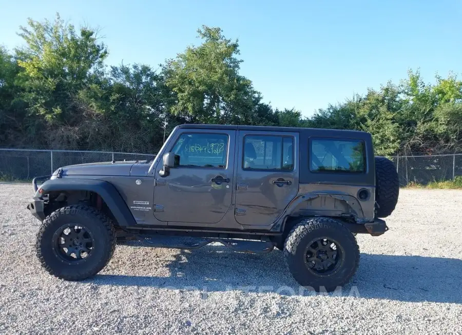 JEEP WRANGLER UNLIMITED 2016 vin 1C4BJWDG7GL193739 from auto auction Iaai