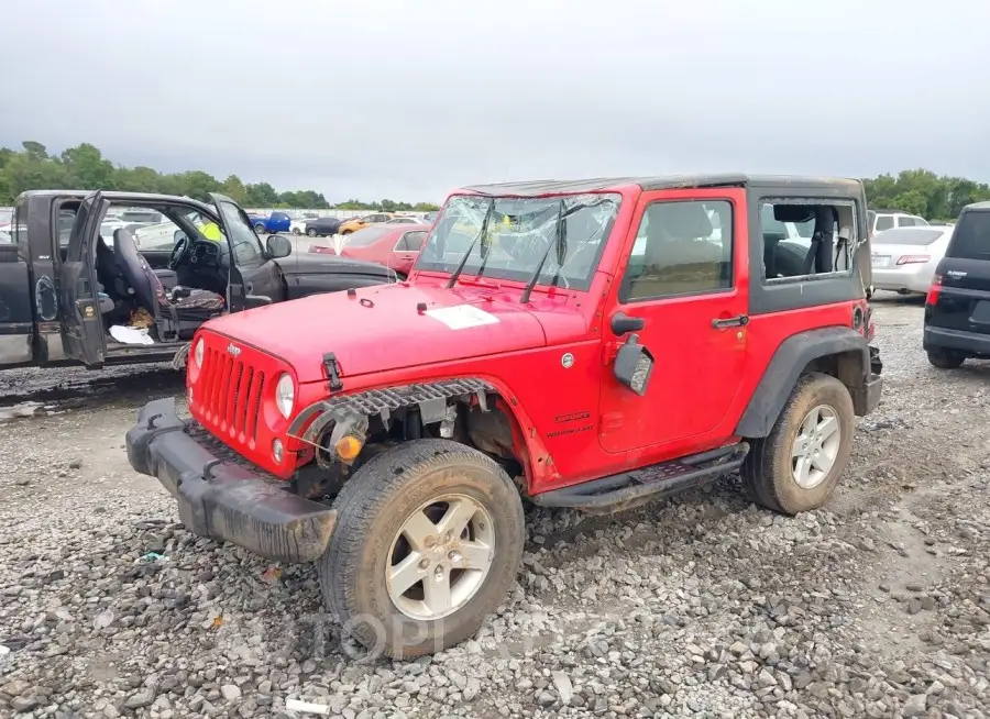 JEEP WRANGLER 2016 vin 1C4GJWAG6GL298847 from auto auction Iaai