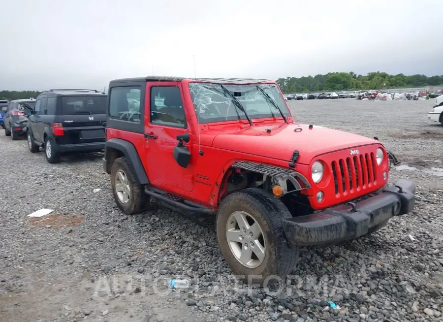 JEEP WRANGLER 2016 vin 1C4GJWAG6GL298847 from auto auction Iaai