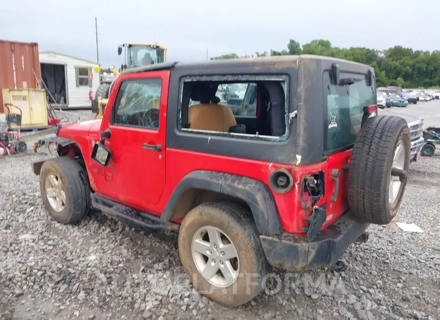 JEEP WRANGLER 2016 vin 1C4GJWAG6GL298847 from auto auction Iaai