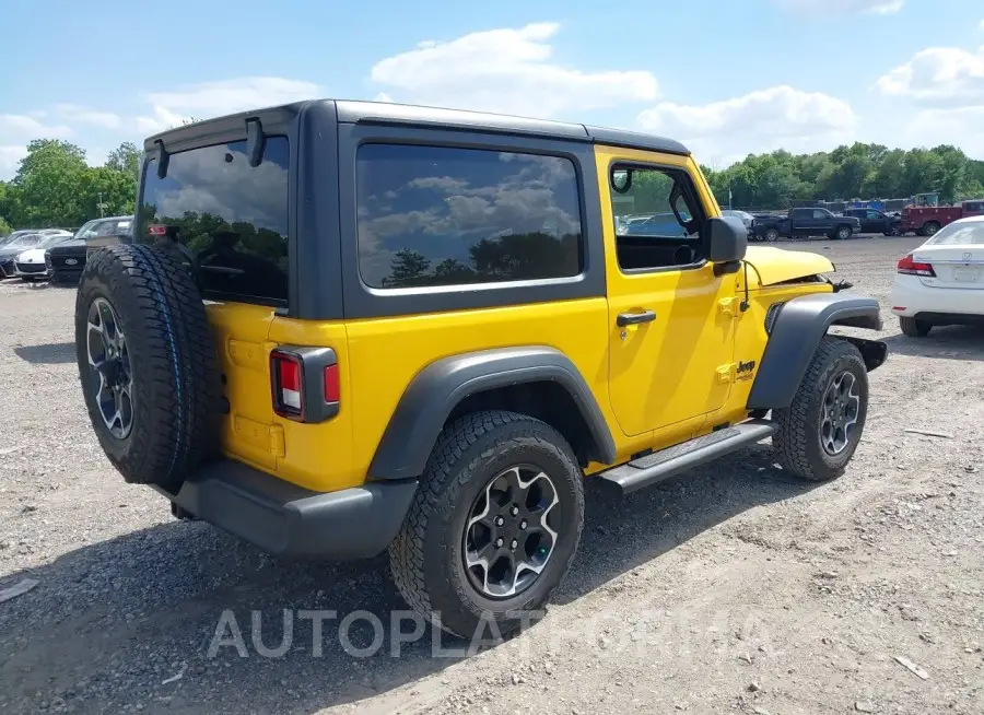 JEEP WRANGLER 2021 vin 1C4GJXAN4MW714859 from auto auction Iaai