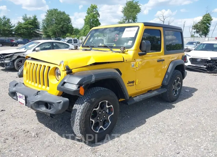 JEEP WRANGLER 2021 vin 1C4GJXAN4MW714859 from auto auction Iaai