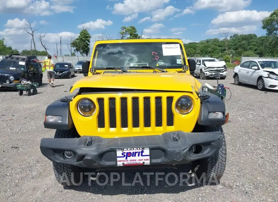 JEEP WRANGLER 2021 vin 1C4GJXAN4MW714859 from auto auction Iaai