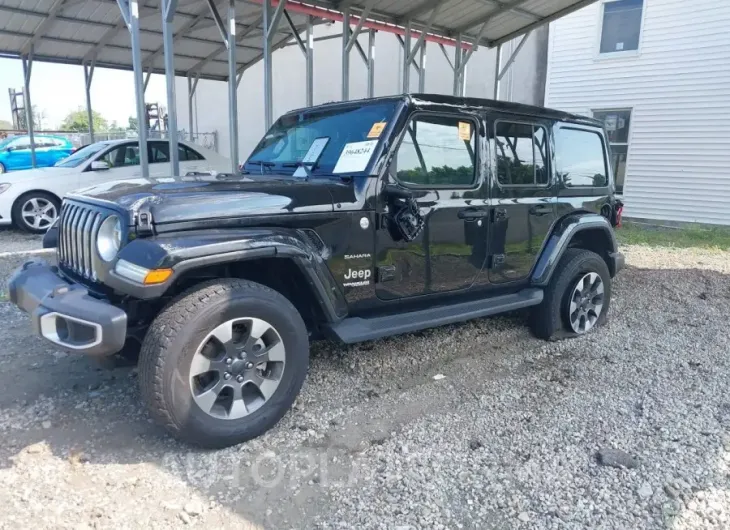 JEEP WRANGLER UNLIMITED 2022 vin 1C4HJXEG5NW193927 from auto auction Iaai