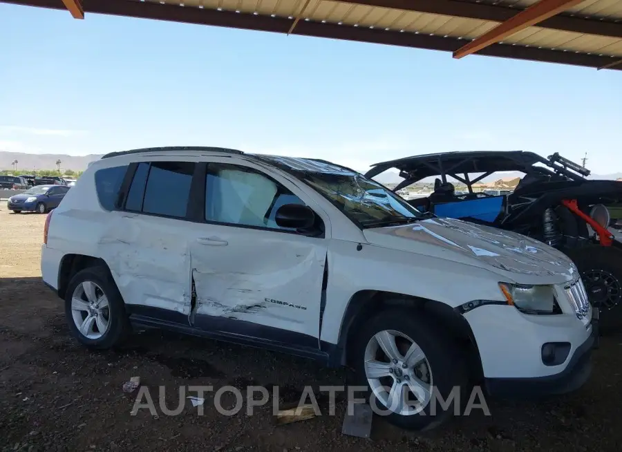 JEEP COMPASS 2016 vin 1C4NJCBA4GD722259 from auto auction Iaai