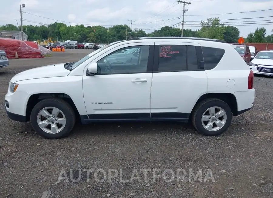 JEEP COMPASS 2016 vin 1C4NJCEAXGD769310 from auto auction Iaai