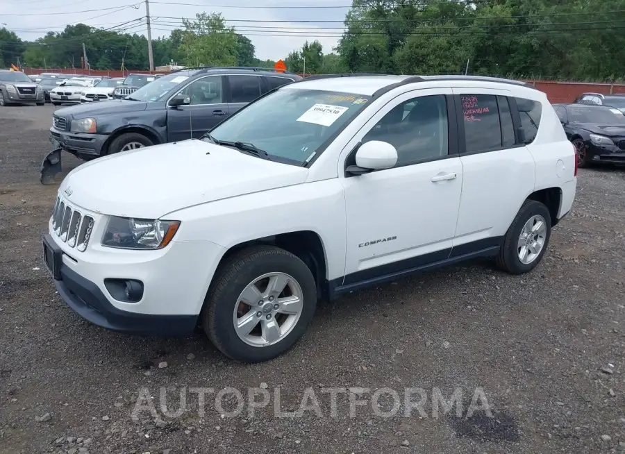 JEEP COMPASS 2016 vin 1C4NJCEAXGD769310 from auto auction Iaai