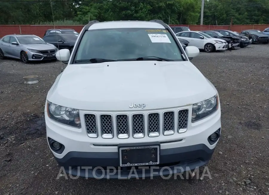 JEEP COMPASS 2016 vin 1C4NJCEAXGD769310 from auto auction Iaai