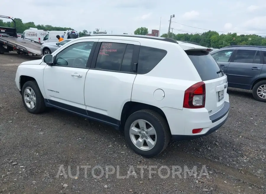 JEEP COMPASS 2016 vin 1C4NJCEAXGD769310 from auto auction Iaai