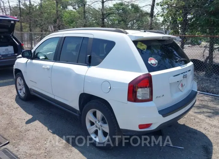 JEEP COMPASS 2016 vin 1C4NJDBBXGD626960 from auto auction Iaai