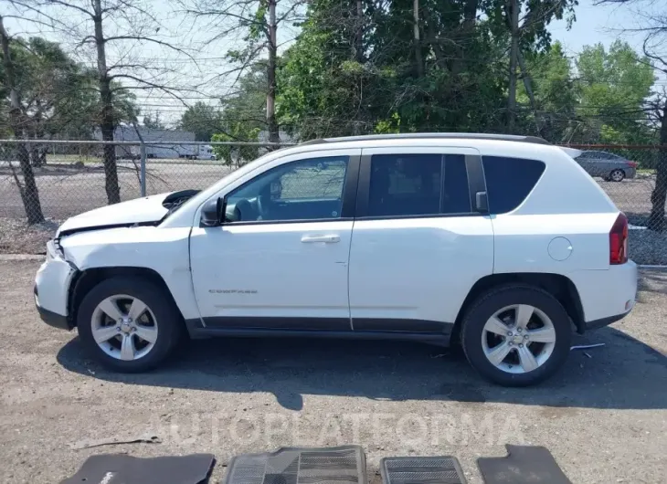 JEEP COMPASS 2016 vin 1C4NJDBBXGD626960 from auto auction Iaai