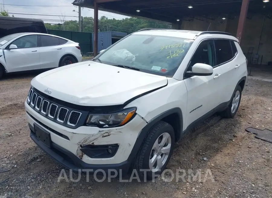 JEEP COMPASS 2019 vin 3C4NJDBB0KT812901 from auto auction Iaai