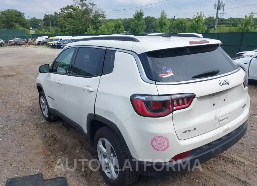 JEEP COMPASS 2019 vin 3C4NJDBB0KT812901 from auto auction Iaai