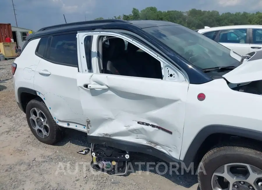 JEEP COMPASS 2022 vin 3C4NJDDB9NT162452 from auto auction Iaai