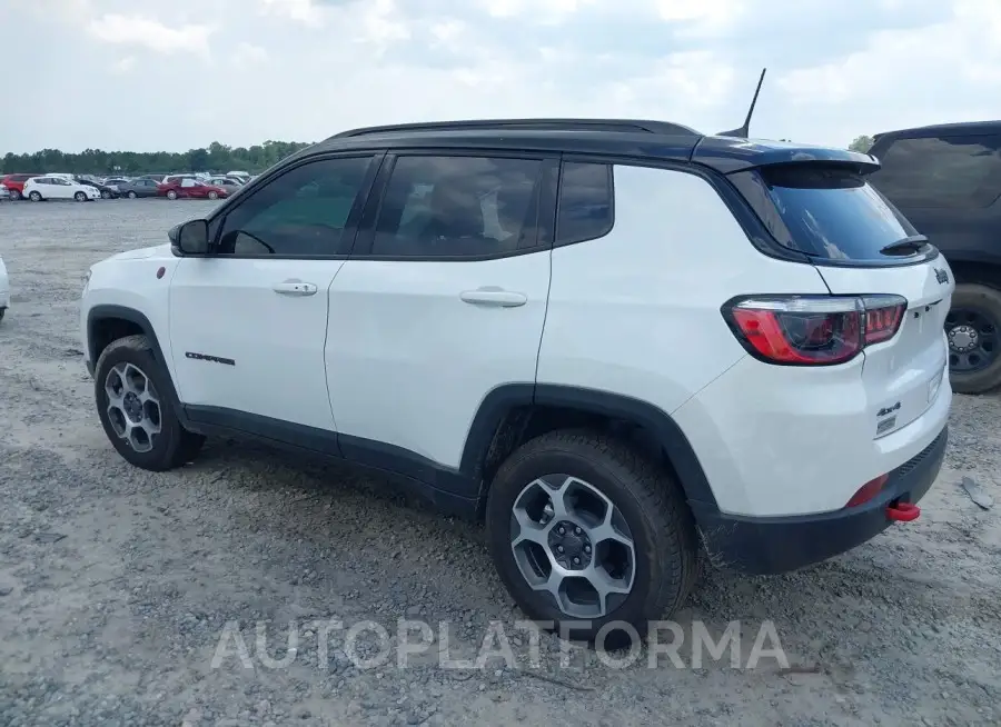 JEEP COMPASS 2022 vin 3C4NJDDB9NT162452 from auto auction Iaai