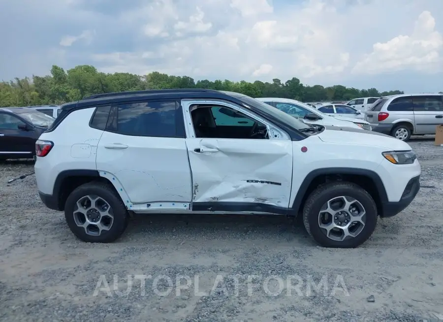 JEEP COMPASS 2022 vin 3C4NJDDB9NT162452 from auto auction Iaai