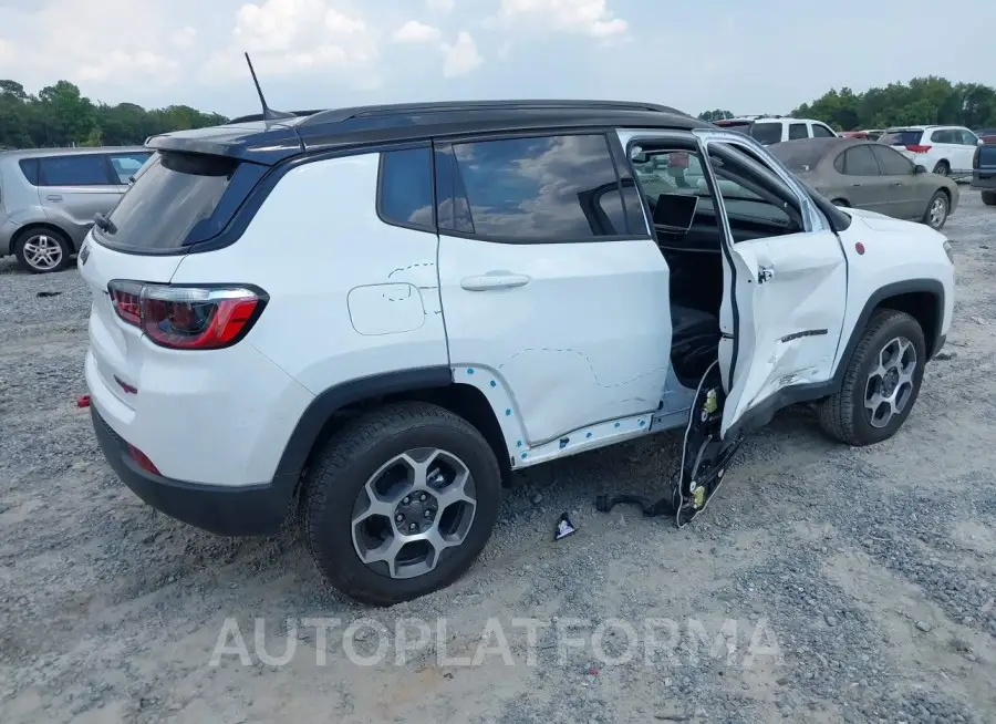 JEEP COMPASS 2022 vin 3C4NJDDB9NT162452 from auto auction Iaai