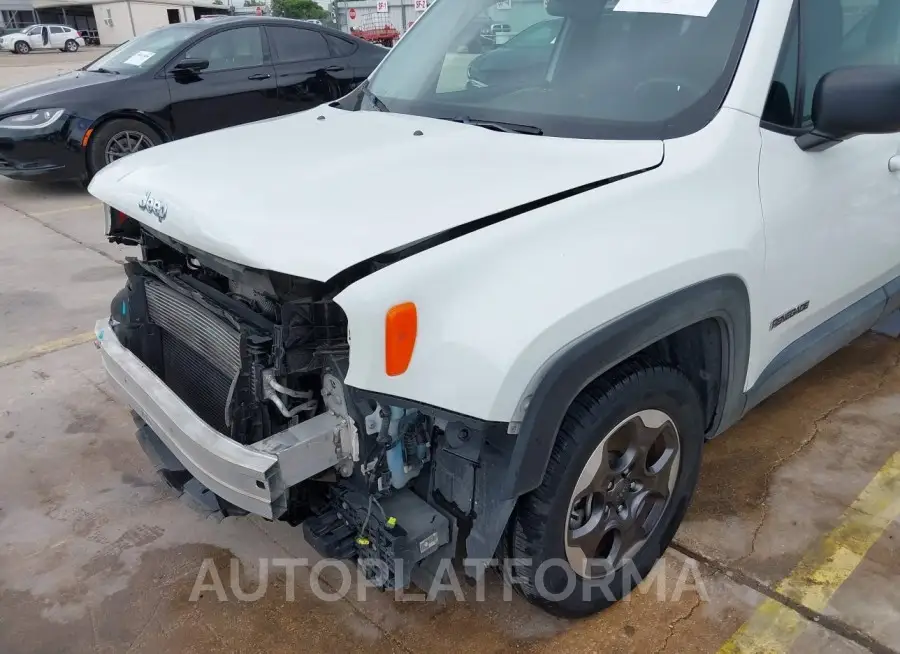 JEEP RENEGADE 2017 vin ZACCJAAB3HPE43488 from auto auction Iaai