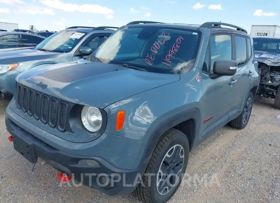 JEEP RENEGADE 2017 vin ZACCJBCB0HPE87340 from auto auction Iaai