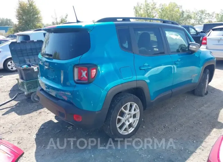 JEEP RENEGADE 2021 vin ZACNJDD13MPM33354 from auto auction Iaai